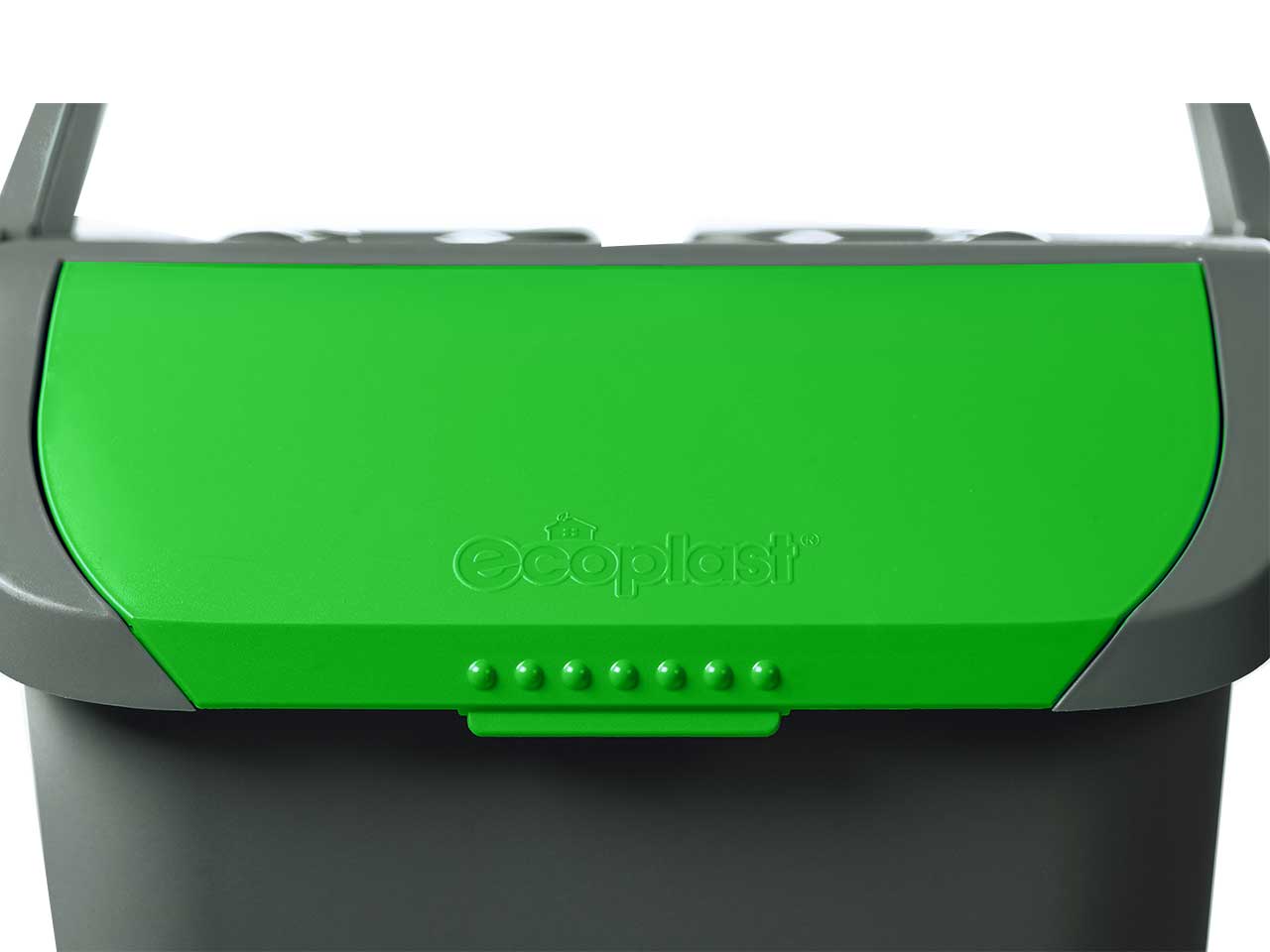 Pattumiera ecologica verde 28lt ec28
