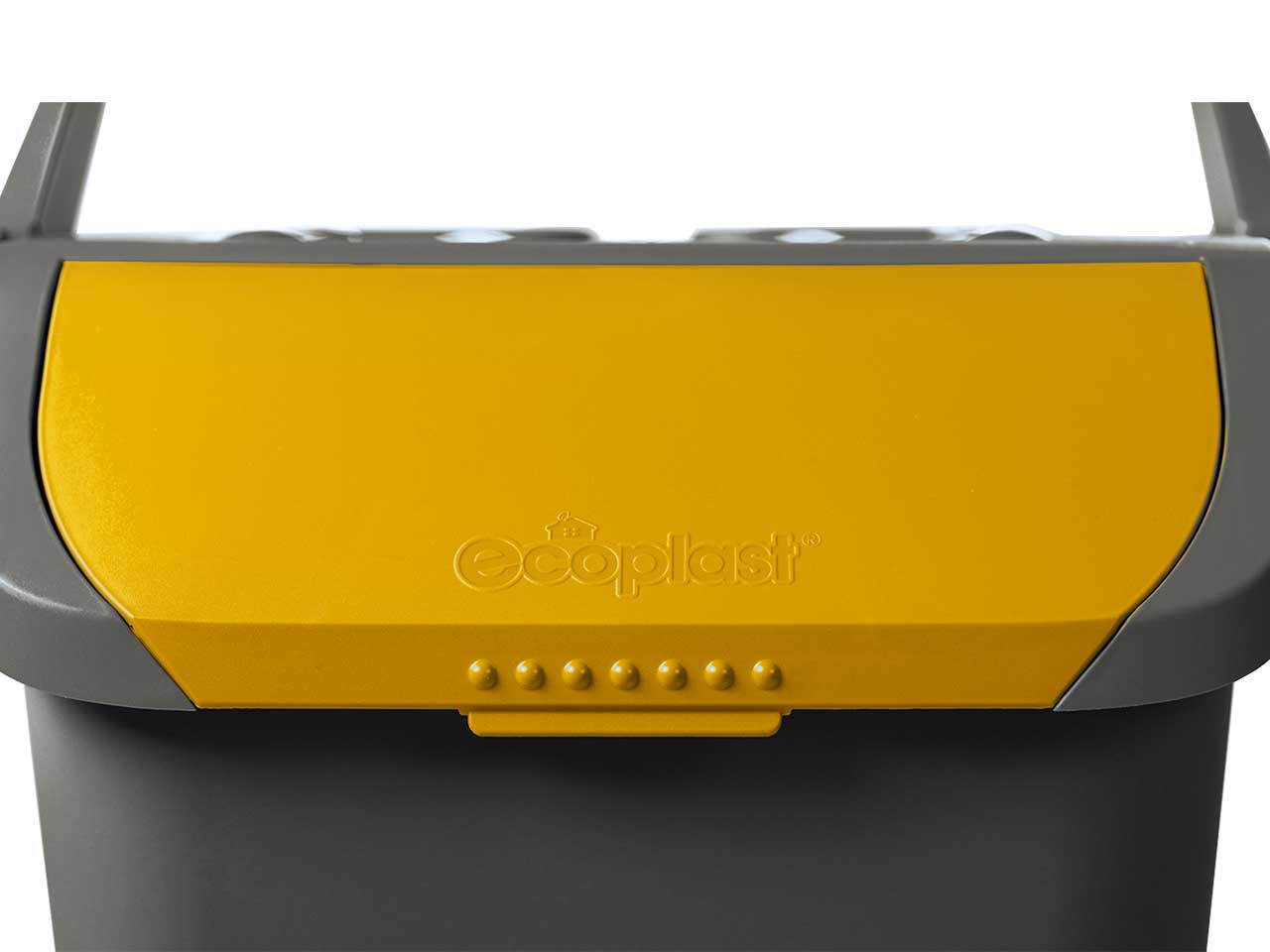 Pattumiera ecologica gialla 35lt ec35
