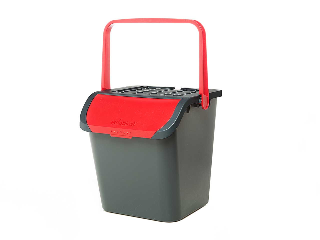 Pattumiera ecologica rossa 28lt ec28