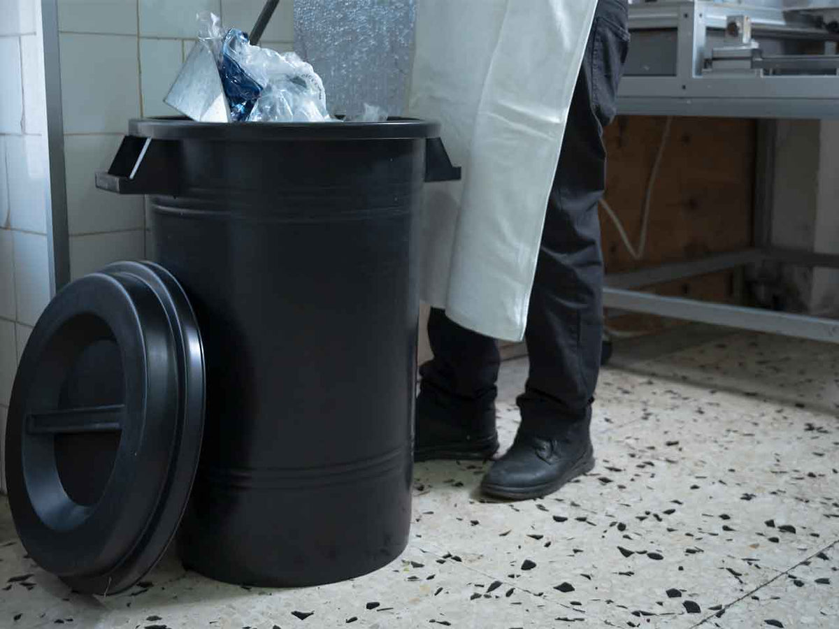 Contenitore 100lt nero cont100