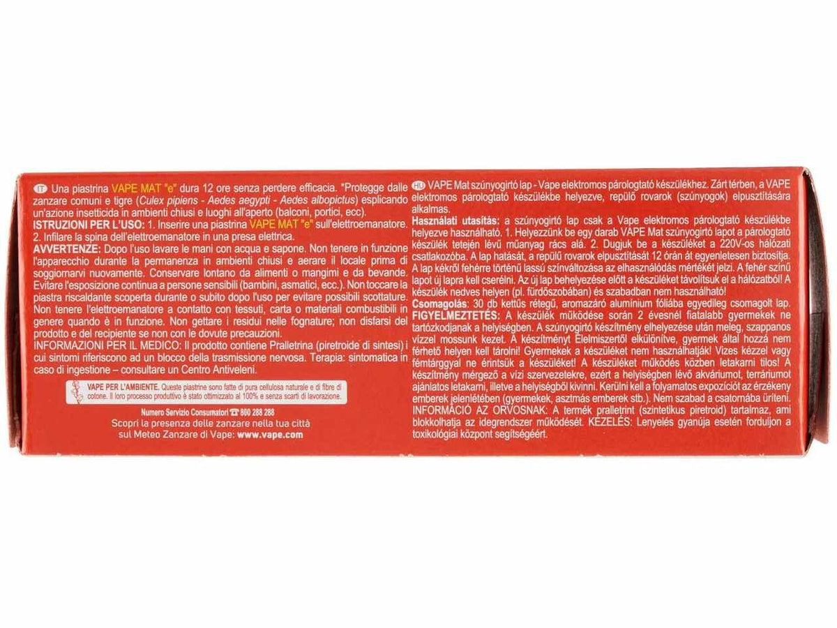 Vape piastrine Classic, confezione da 30 piastrine