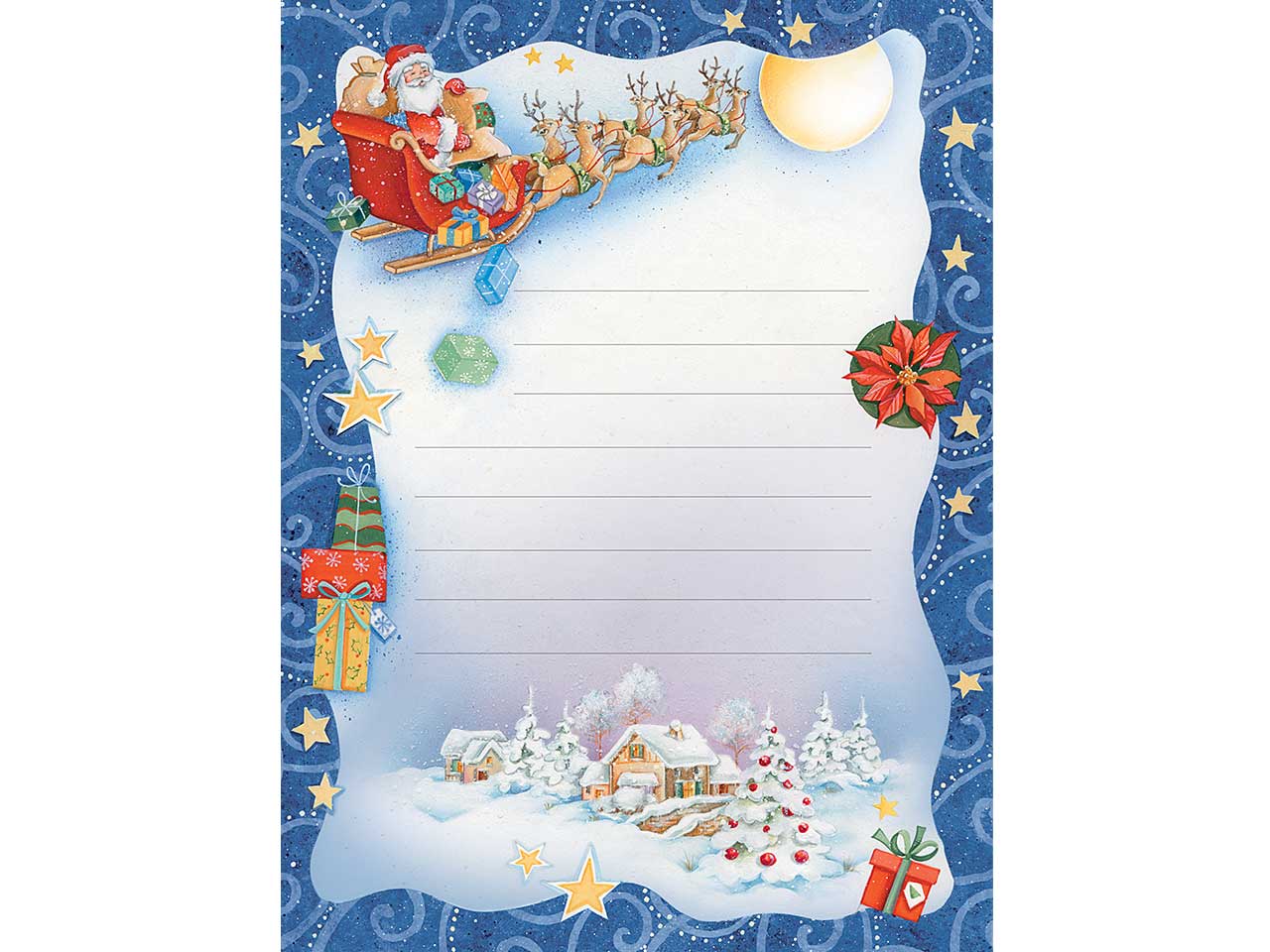 Letterina caro babbo natale 24 pezzi