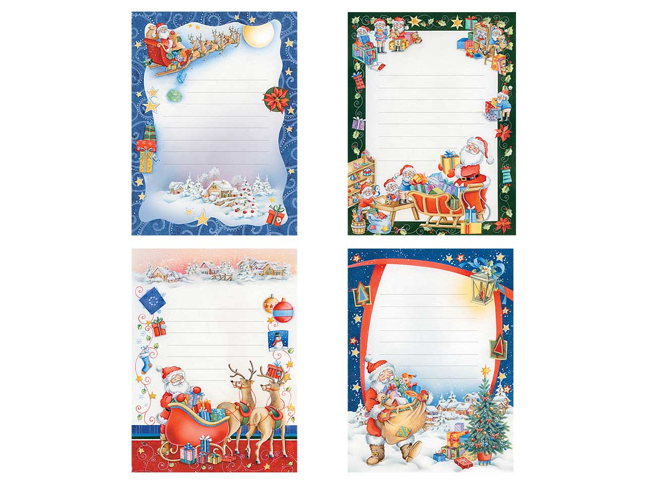 Letterina caro babbo natale 24 pezzi