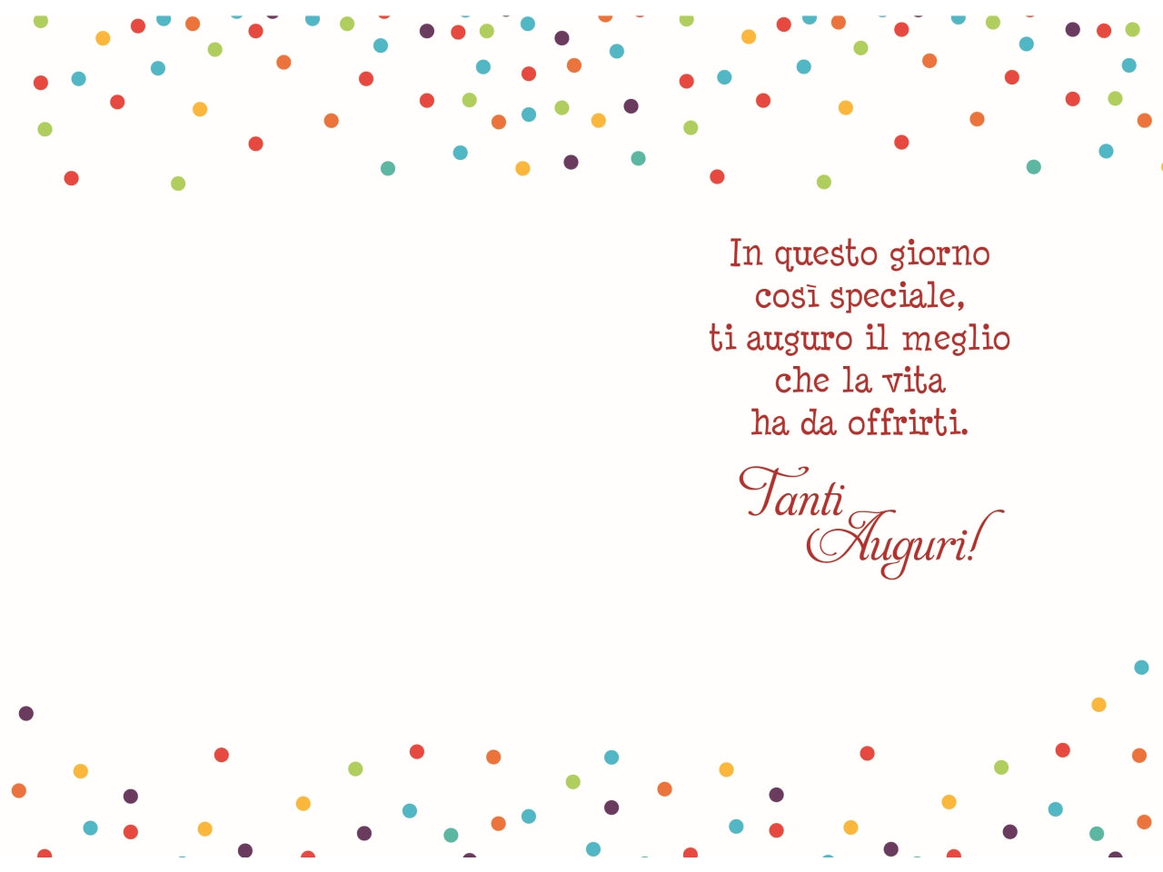 Biglietto auguri preziosi