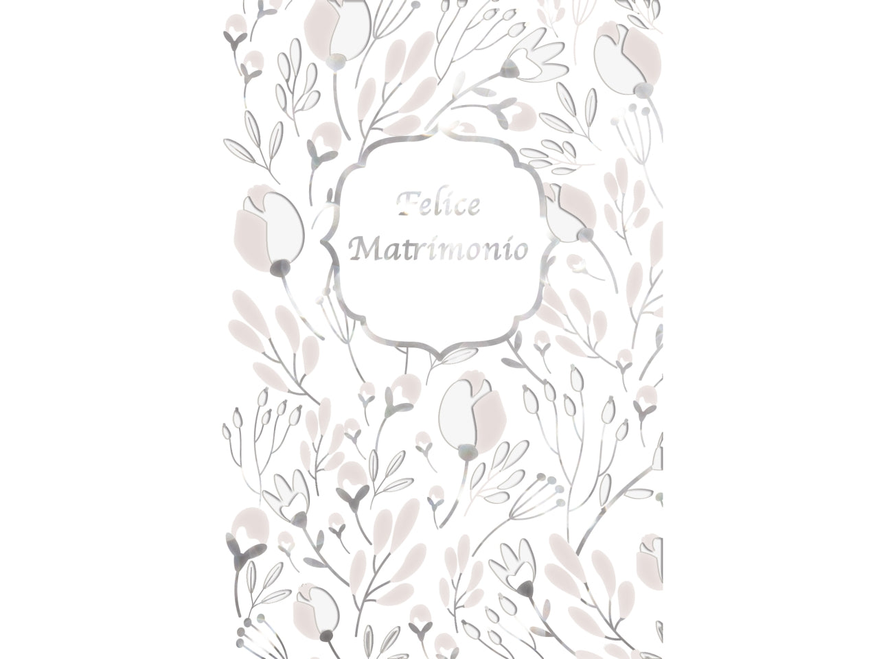 Biglietto felice matrimonio