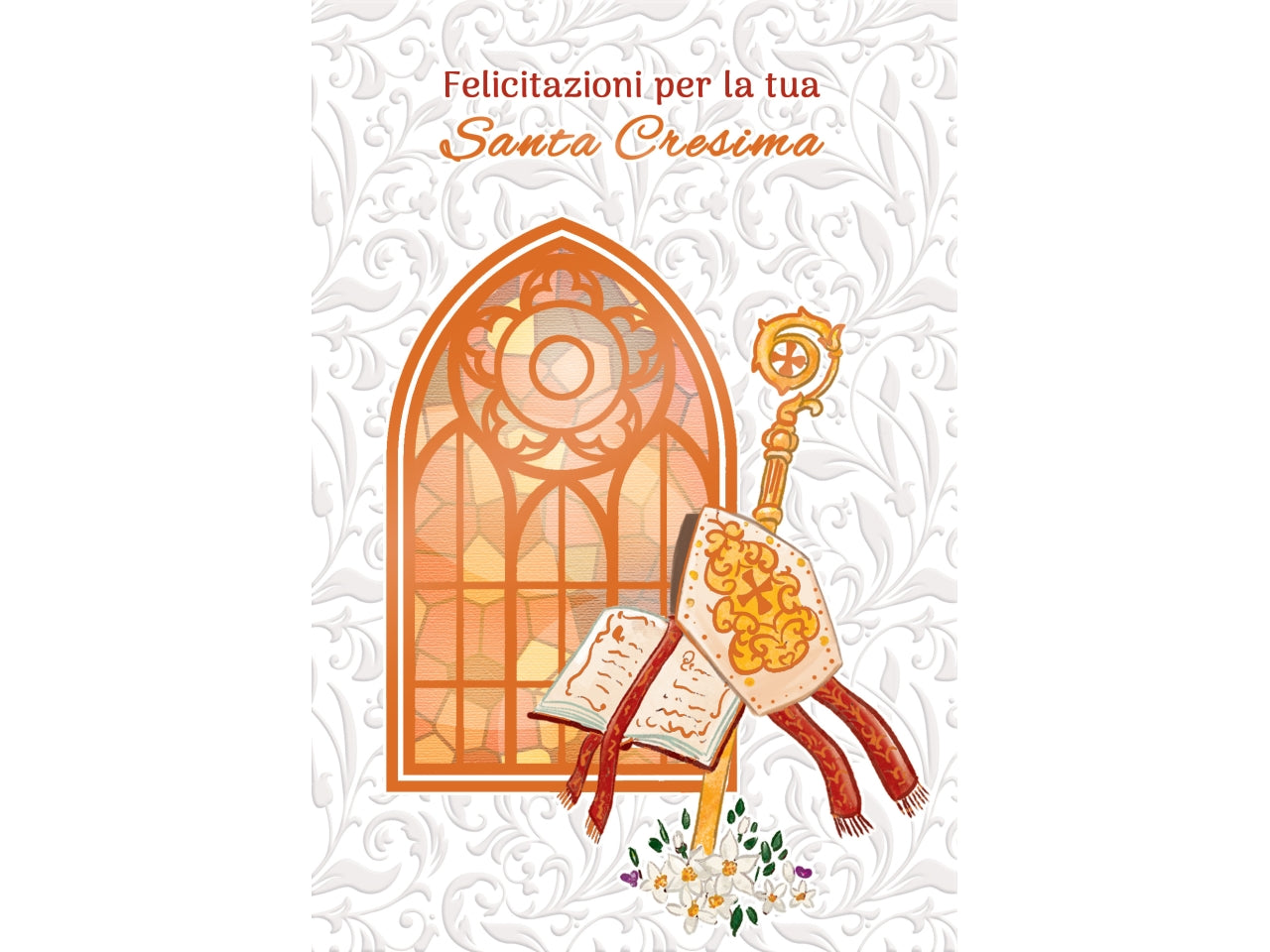 Biglietto santa cresima