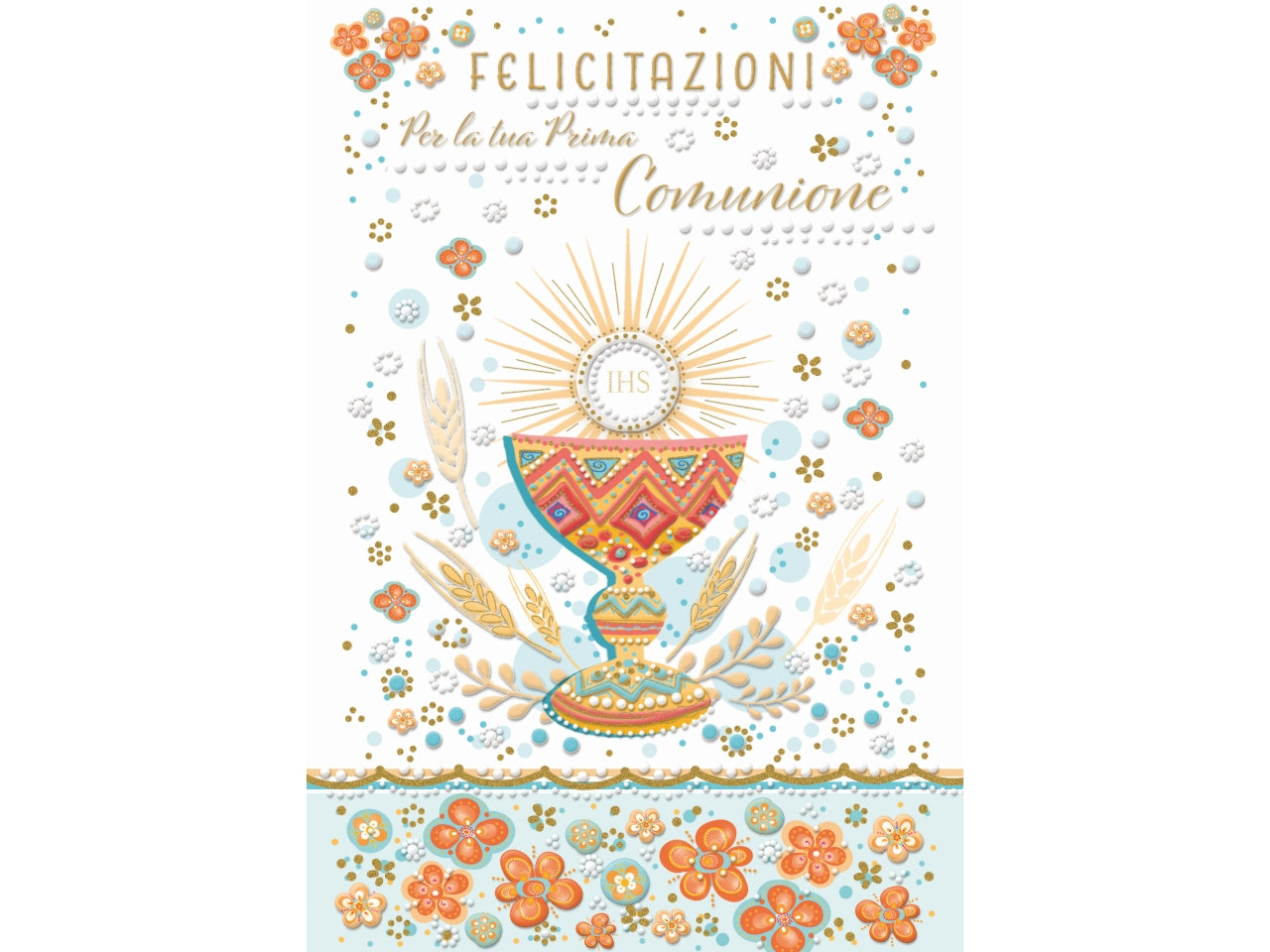 Biglietto mini prima comunione la confezione comprende 6 biglietti