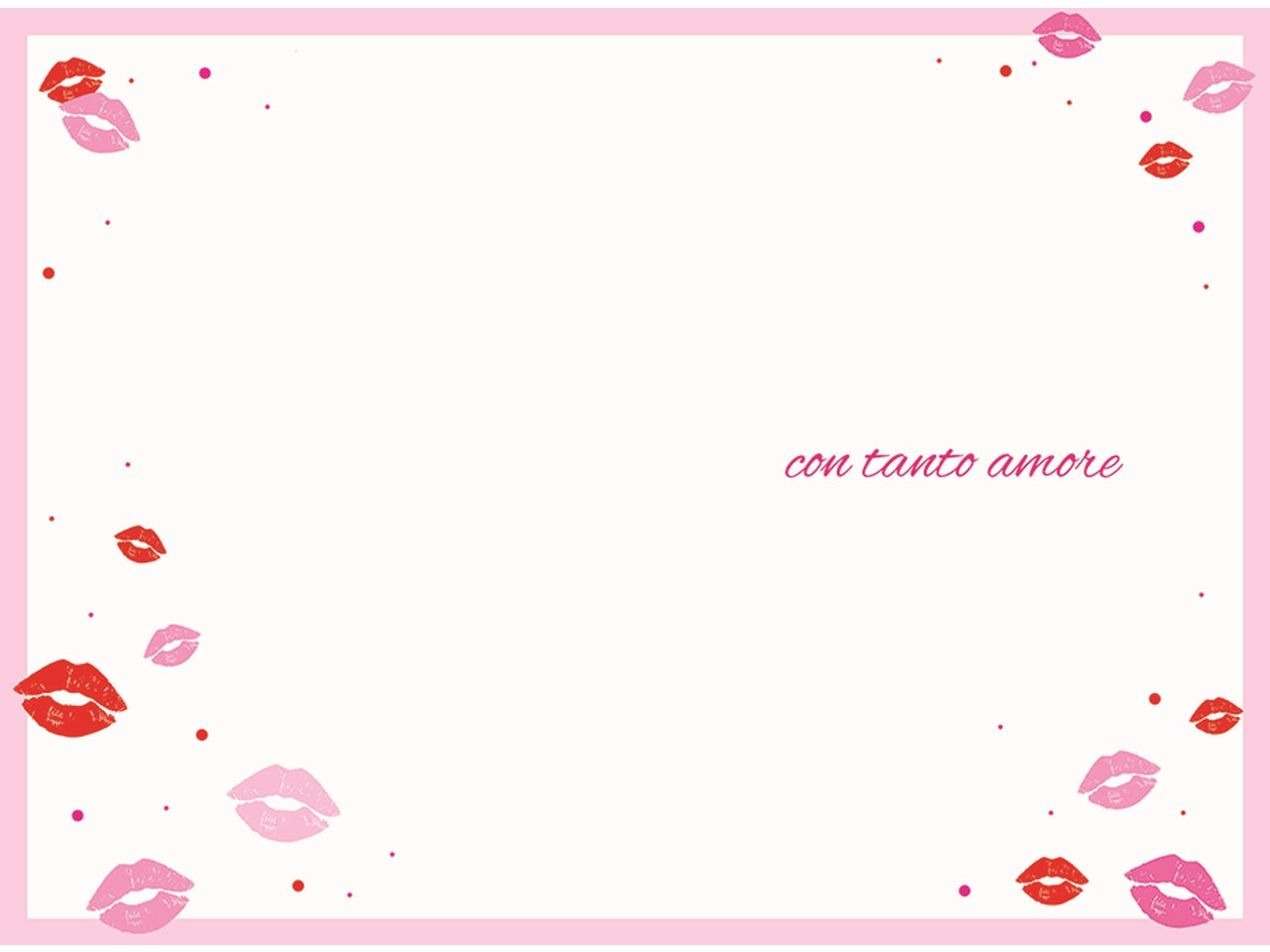 Biglietto buon compleanno oleografico kisses