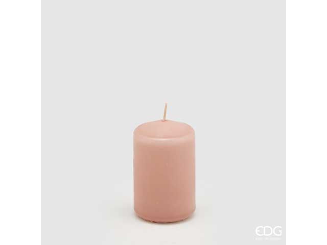 Candela moccolo 7,5x5cm rosa ant.613551,53