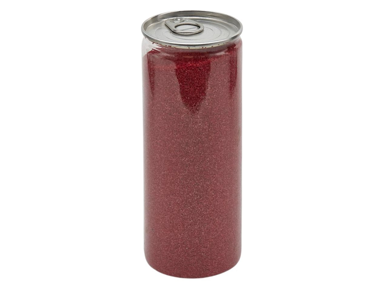 Sabbia color rossa 800gr in lattina