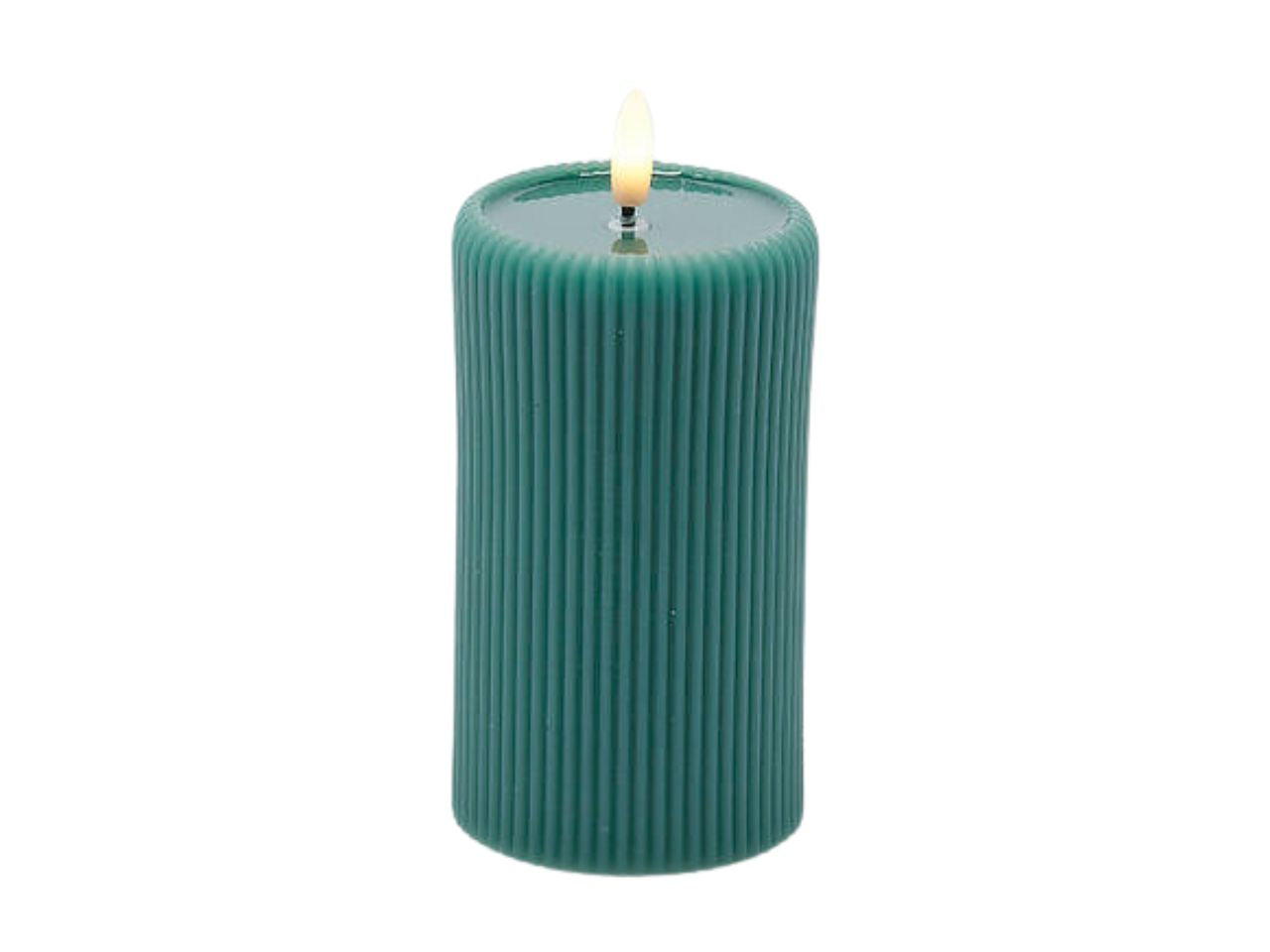 Candela led lounge moccolo h.13xd.7,5cm ip20 verde
