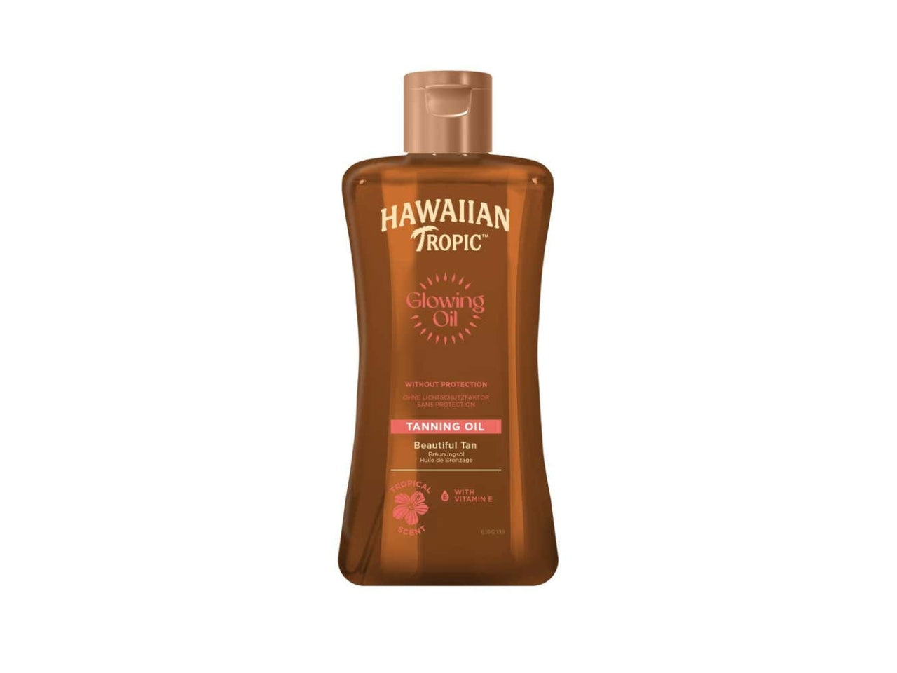 Hawaiian tropic oil spf 0 200ml $