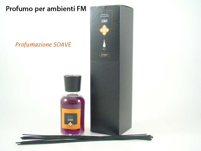 Linea soave diffusore con bacchette 500ml ambmela500
