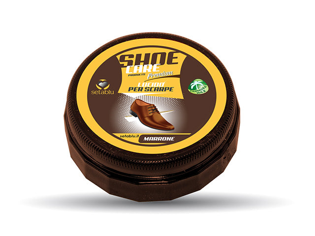 Lucido per scarpe 50ml marrone 57982