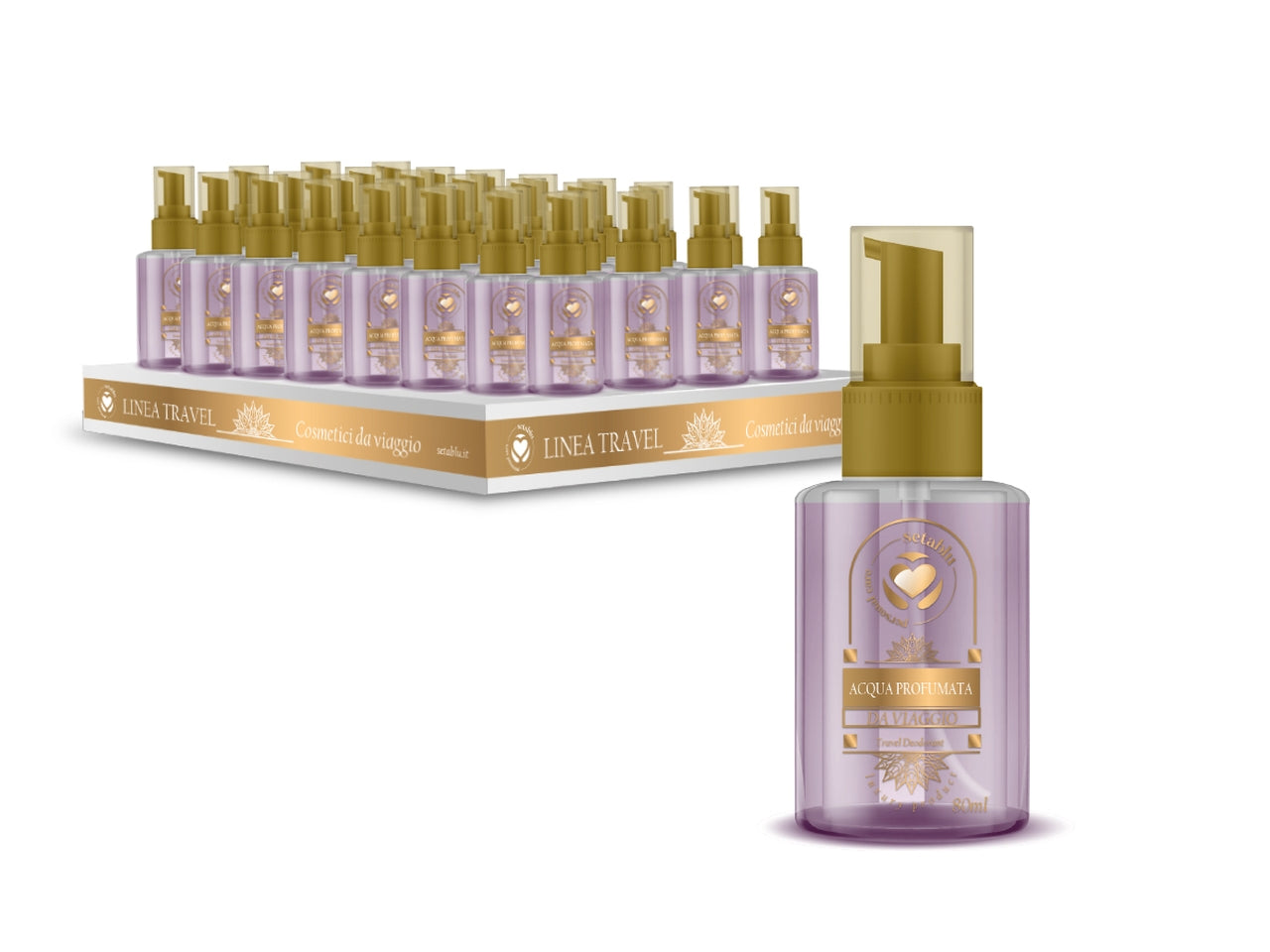 Acqua profumata per corpo formato travel 75ml $