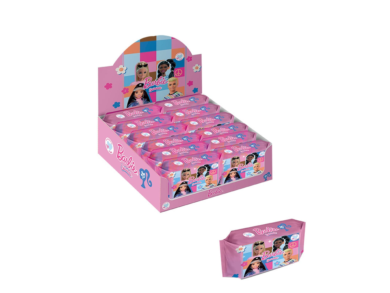 20 salviette barbie argan