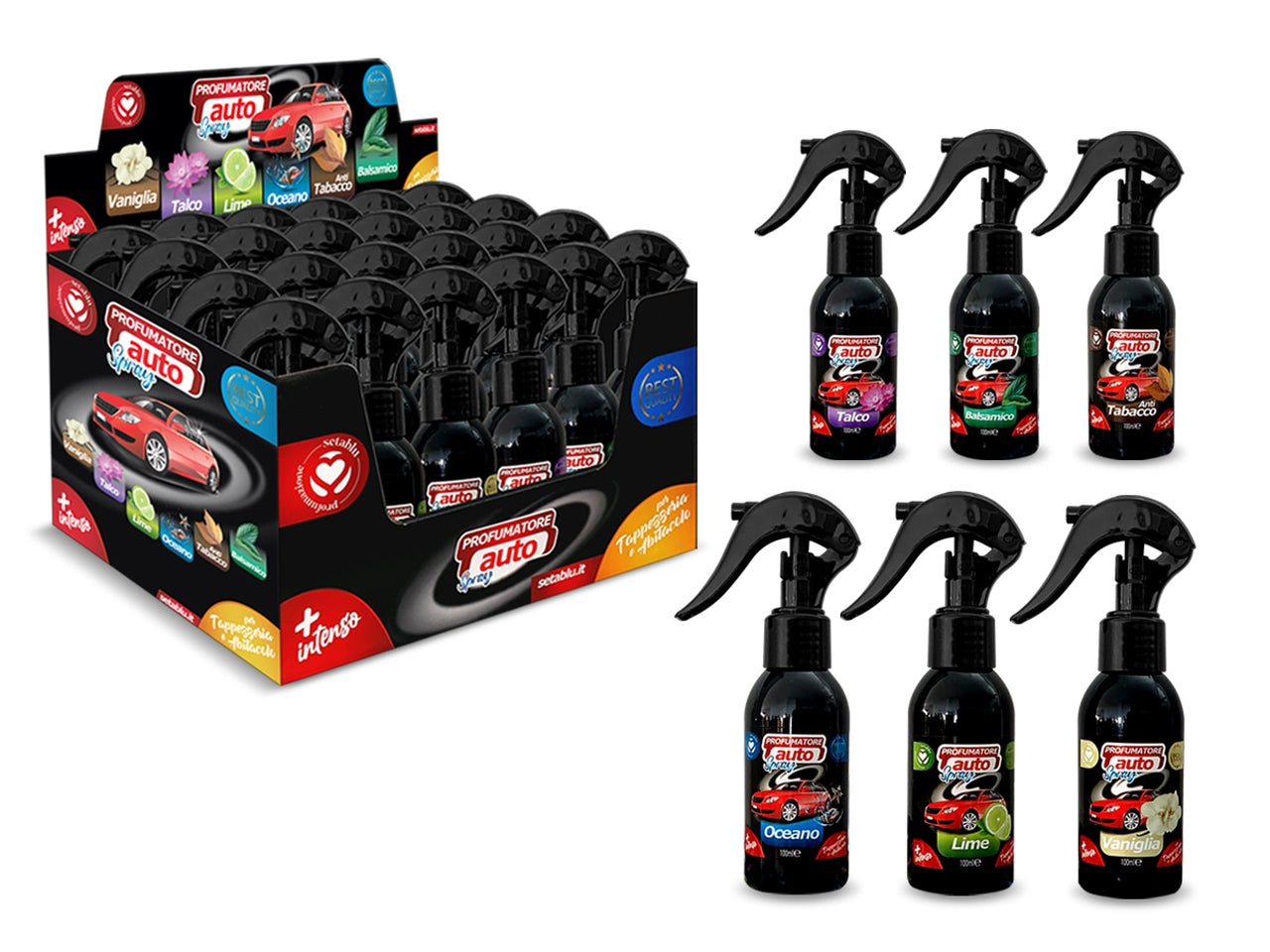 Spray profumo auto 100ml