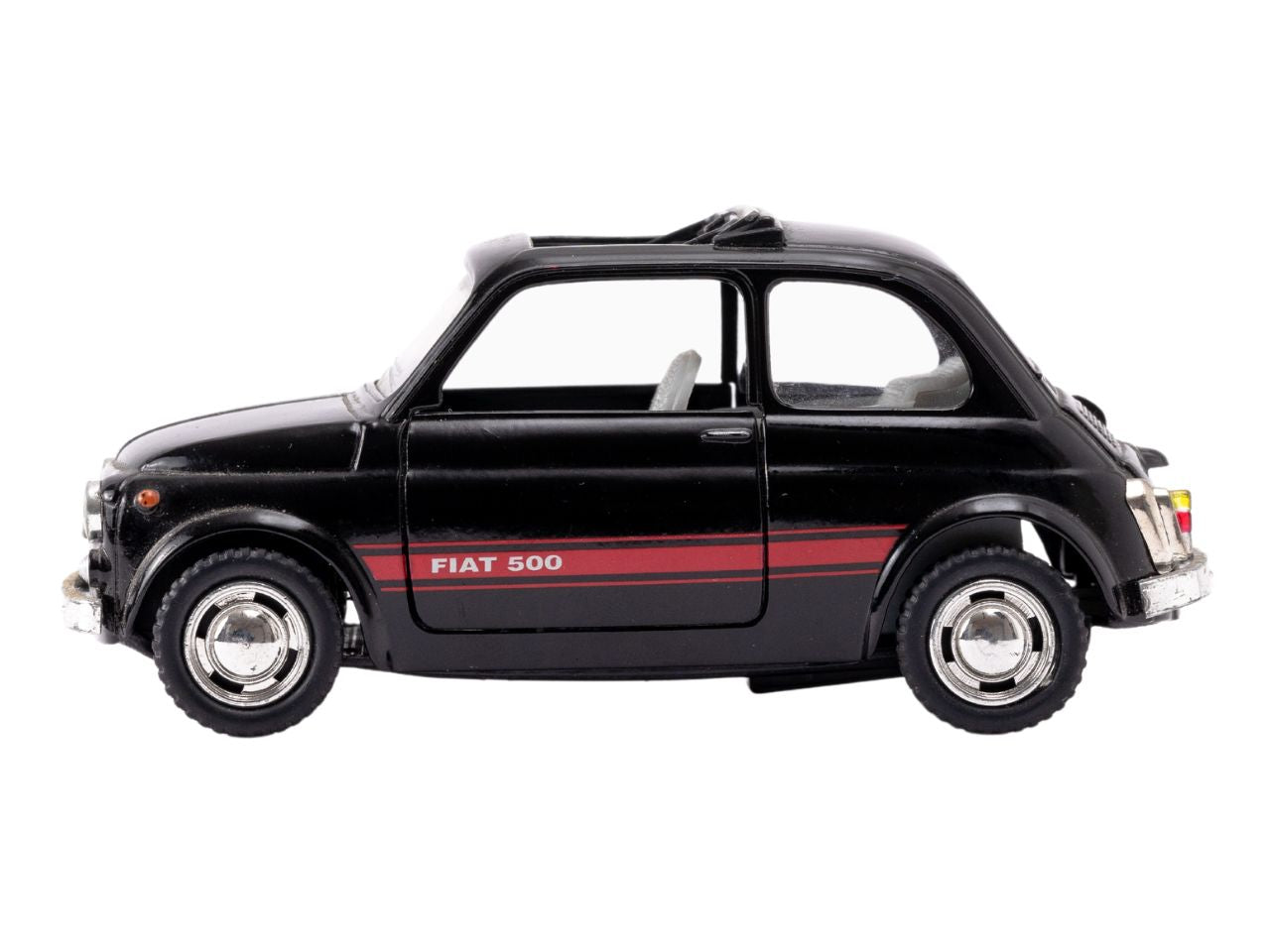 Auto fiat 500 die-cast retro carica