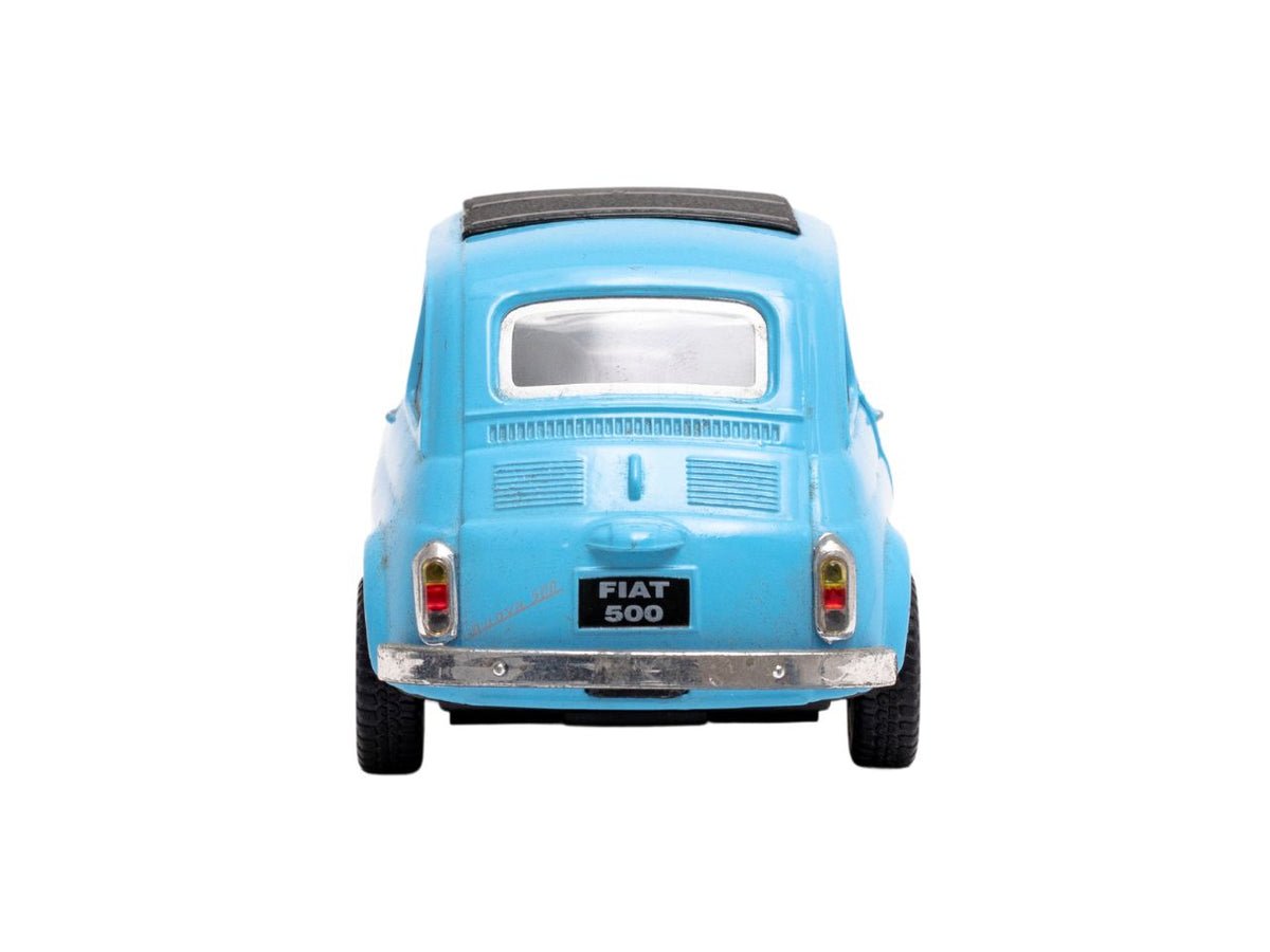 Auto fiat 500 die-cast retro carica