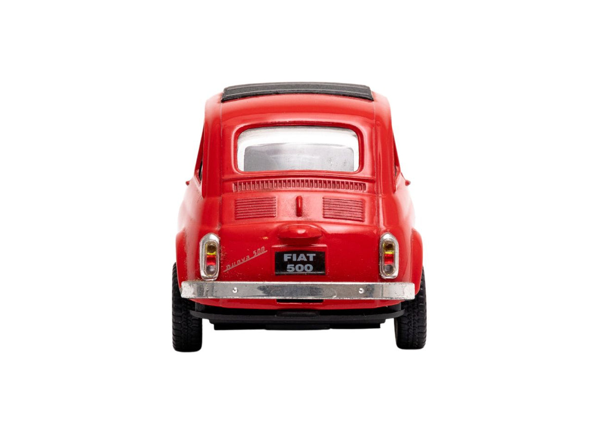 Auto fiat 500 die-cast retro carica