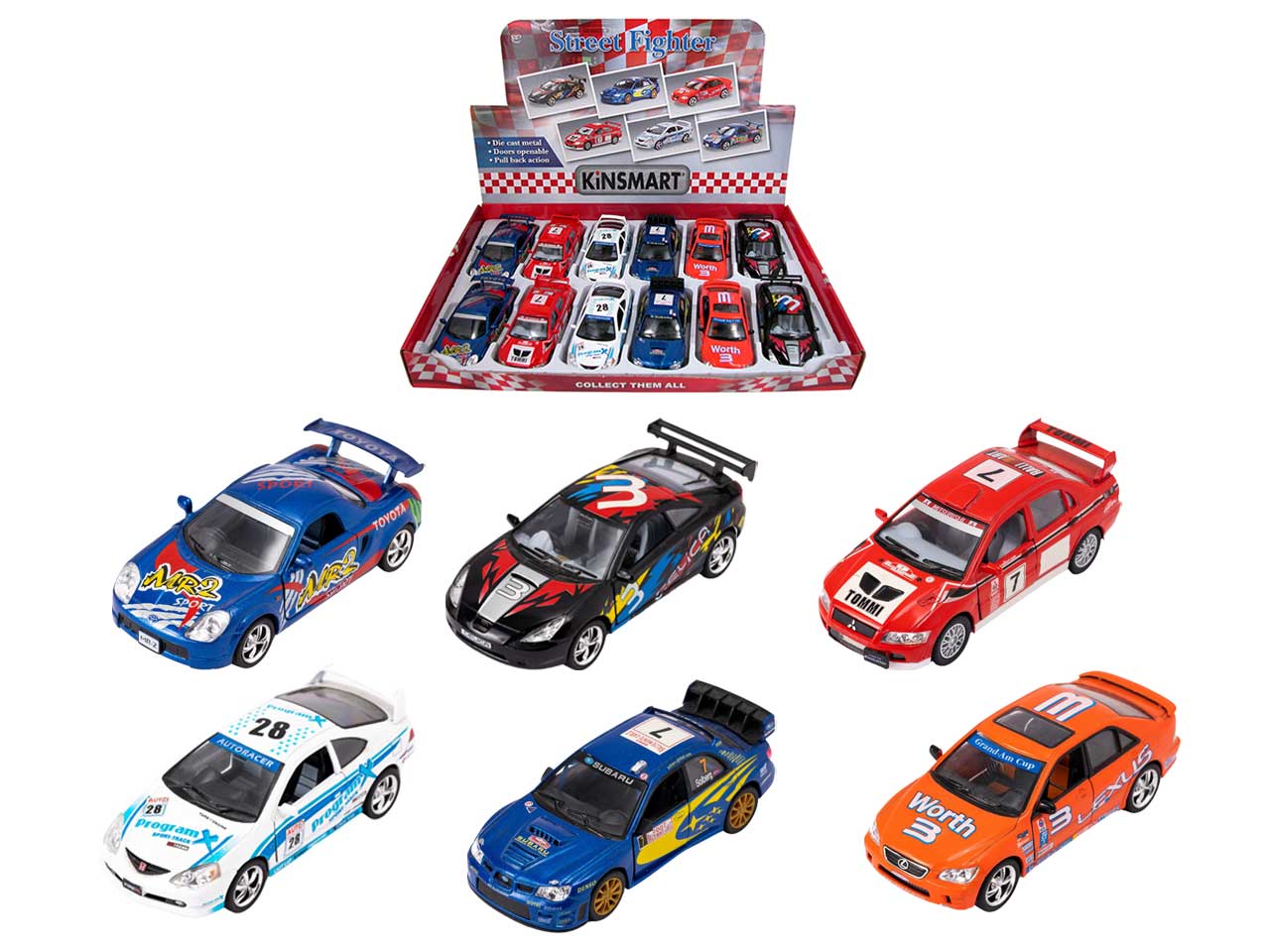 Auto rally die cast 5"        455