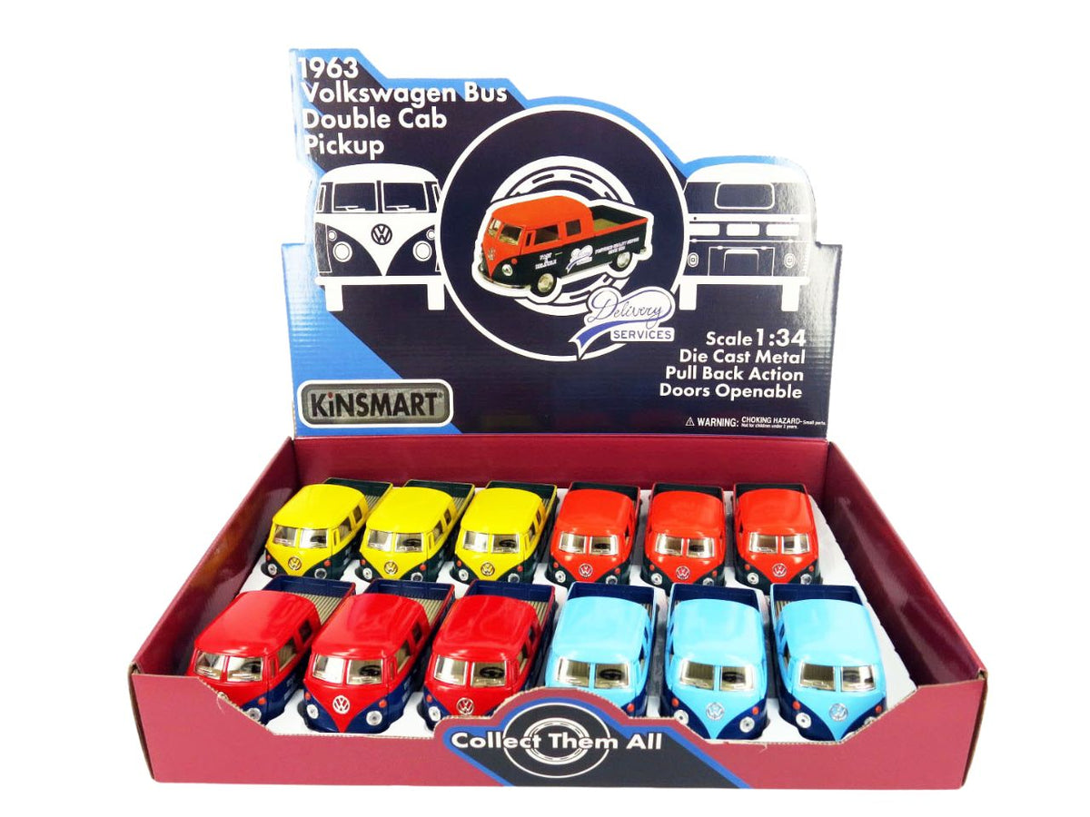 Bus Vw d/cab pick-up die-cast 17917