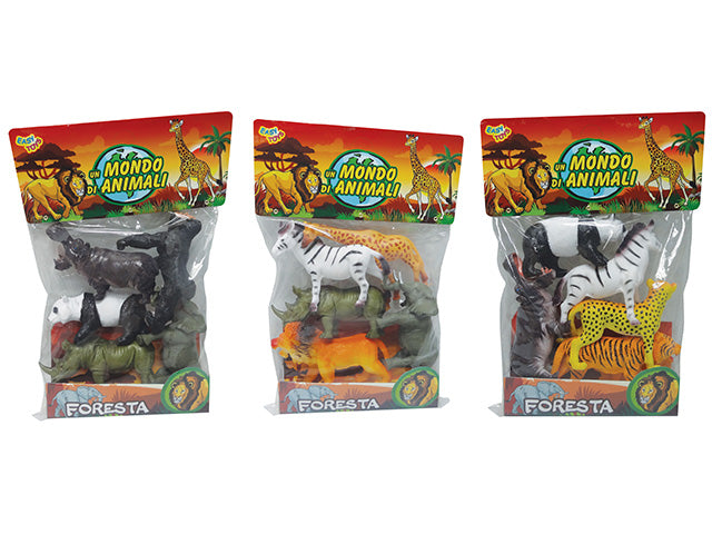 Animali foresta 5pz