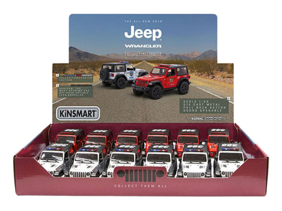 Auto jeep wrangler police/fire