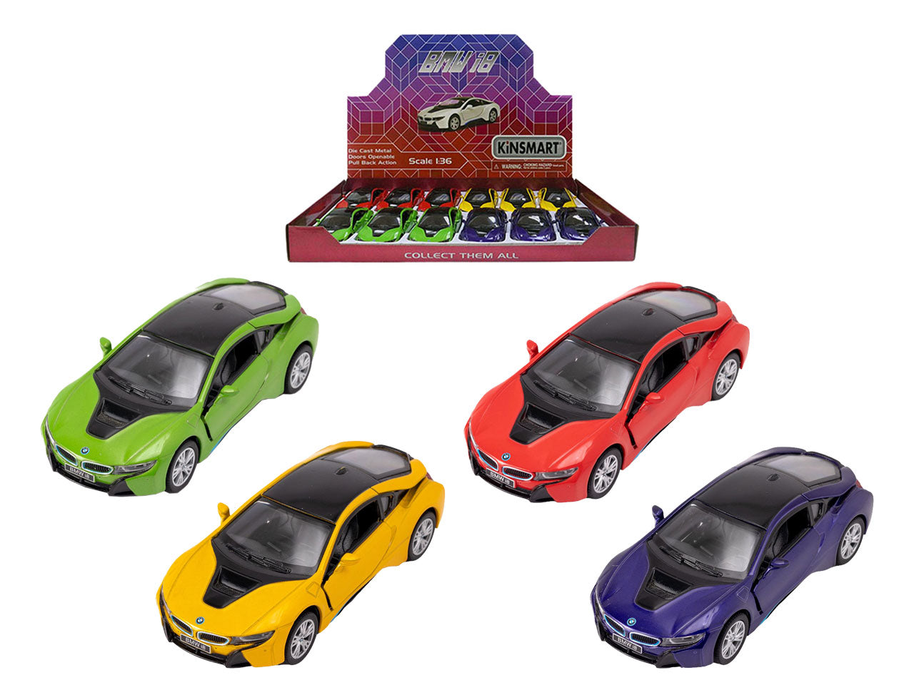 Auto bmw i8 scala die-cast  1:36 17984
