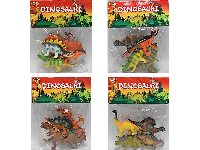 Animale dinosauro 4 pezzi 89462