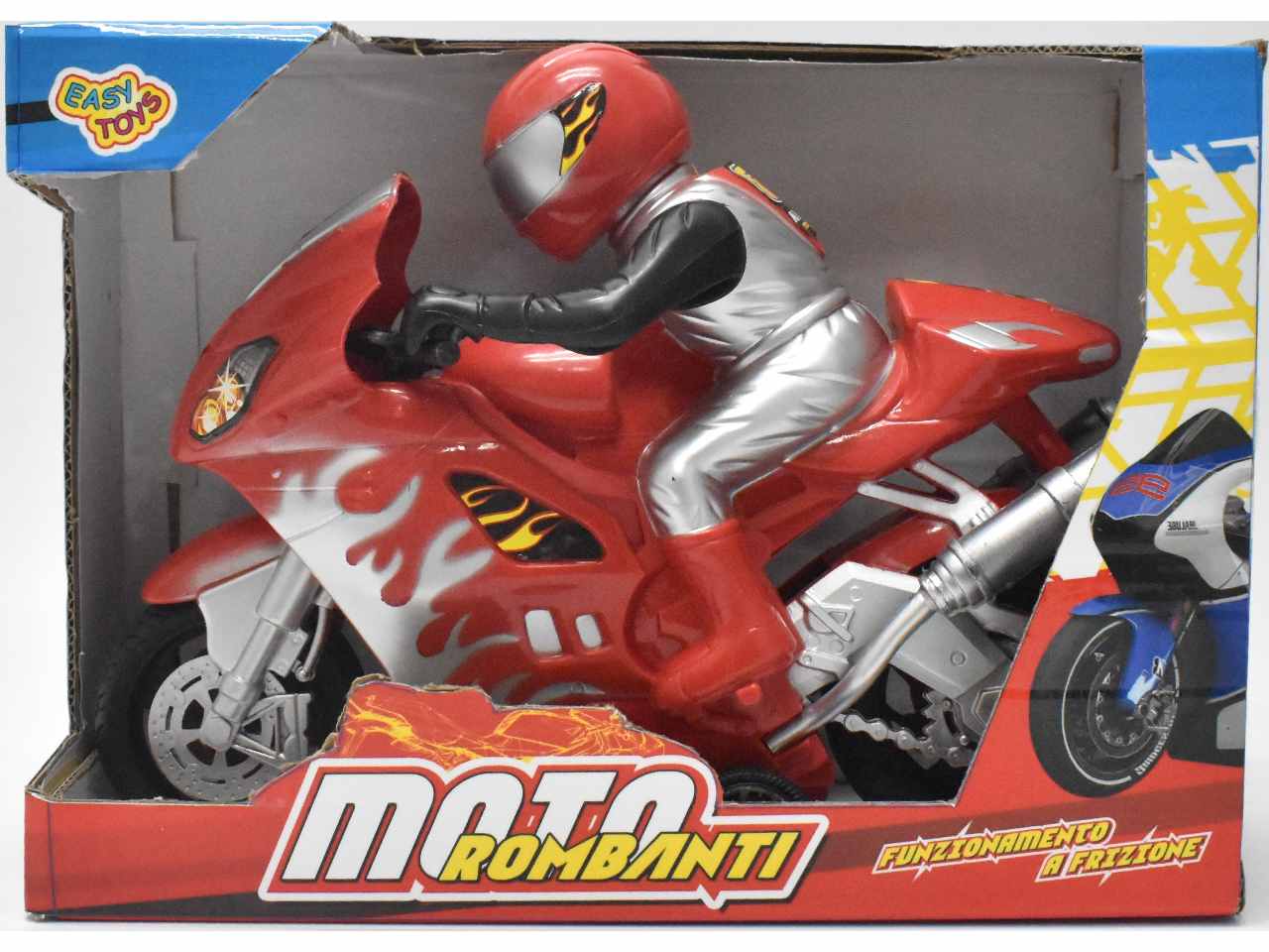 Moto rombanti a frizione