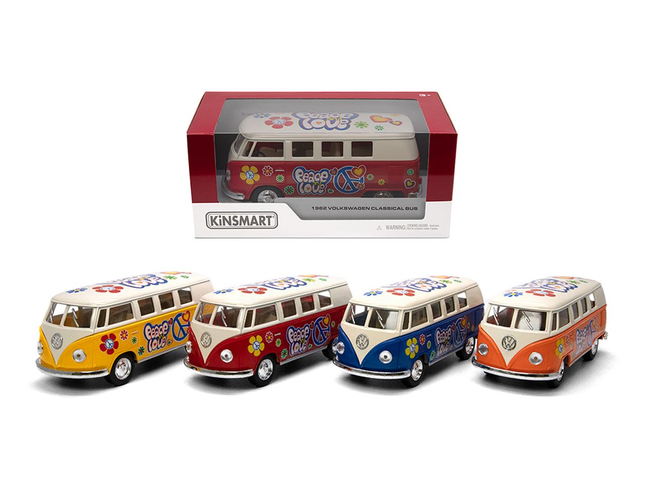 Auto in scala 1:32 1962 volkswagen classical bus