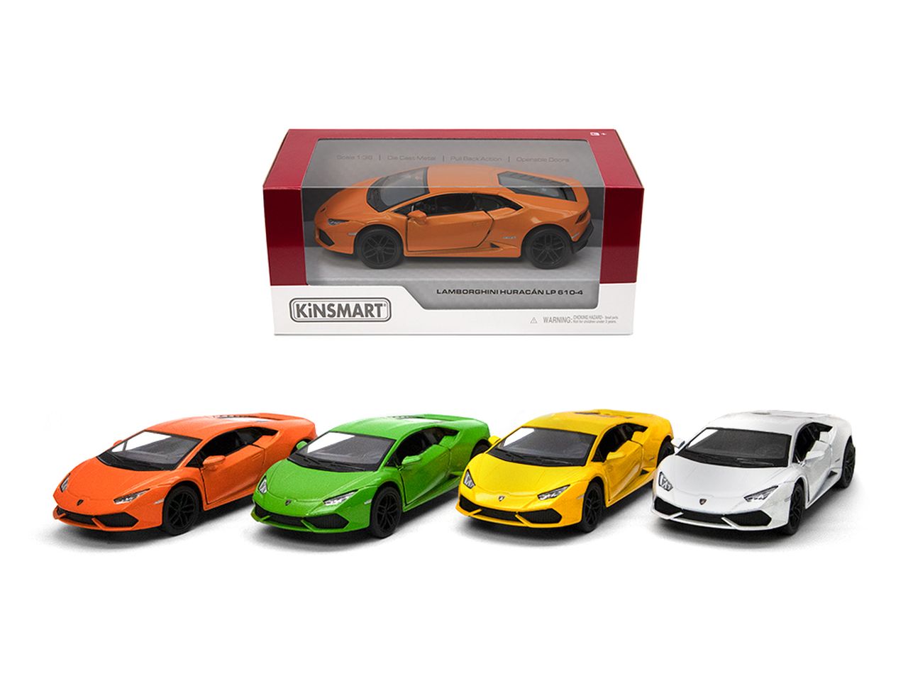 Auto in scala 1:36 lamborghini huracan lp610-4