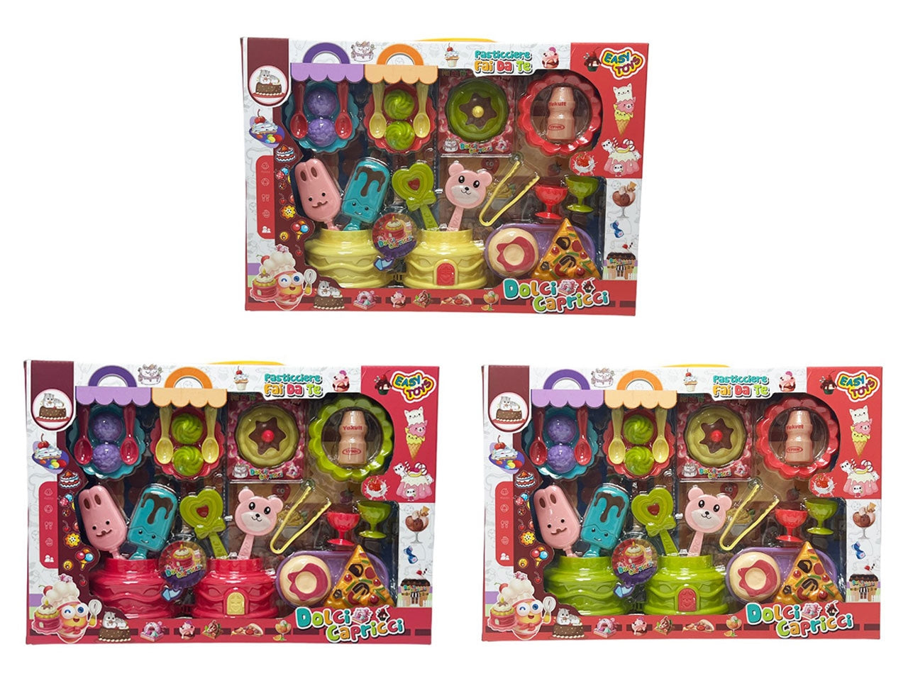 Set dolci capricci con dolcetti in scatola