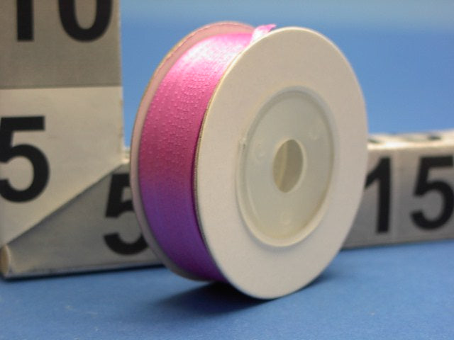 Nastro doppio raso colore fuxia misura 3mmx50mt