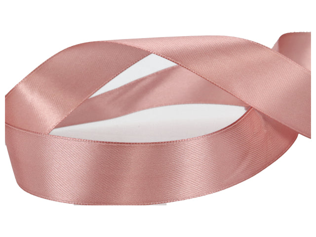 Doppio raso rosa ant.25mmx50mt