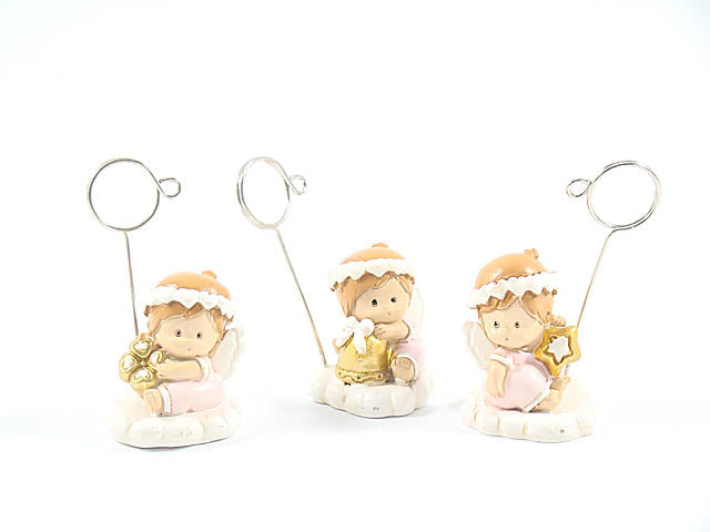 Cuoricino memo clip 7cm rosa 049527