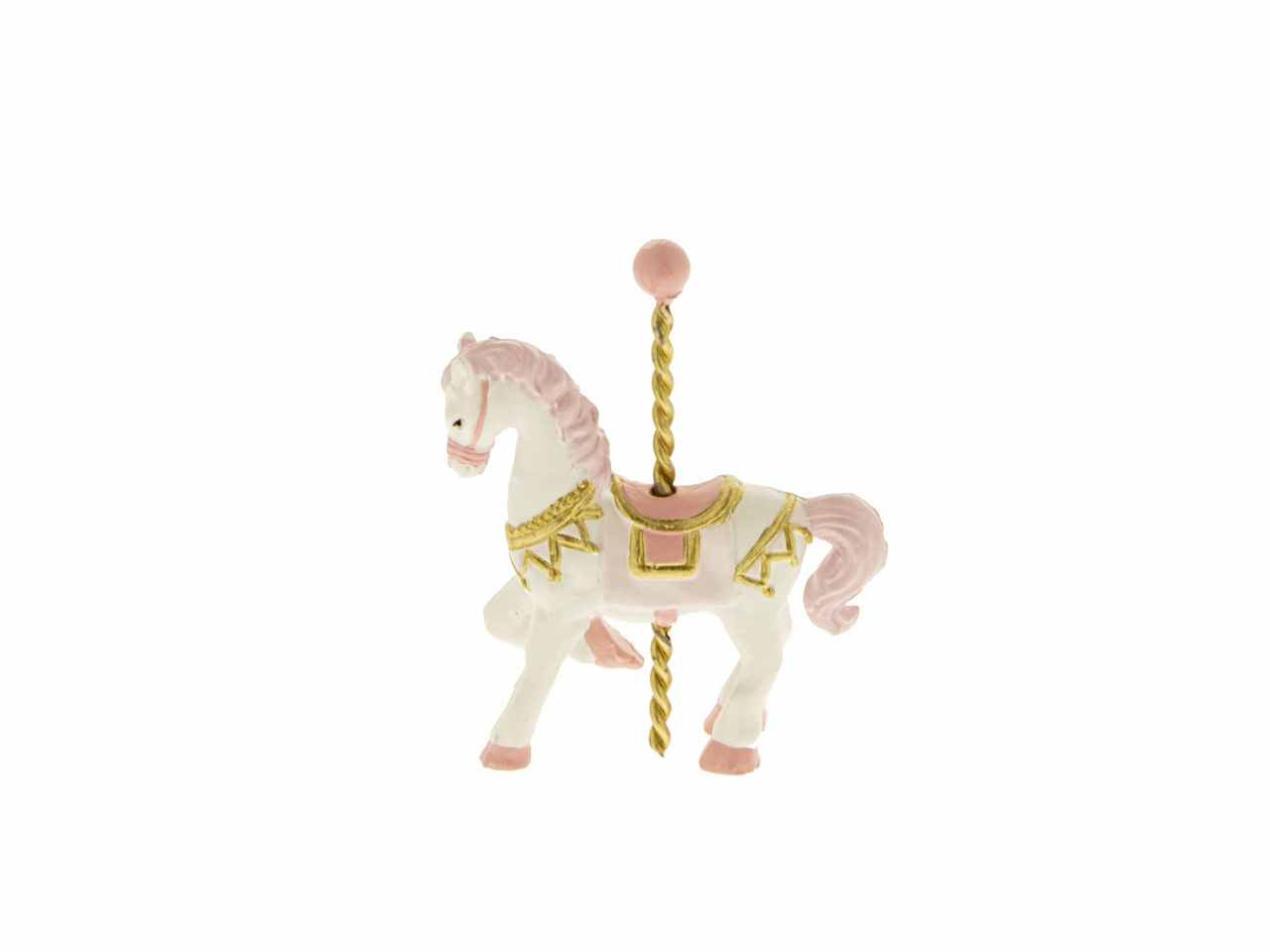 Giostra cavallino rosa 7cm 04a024