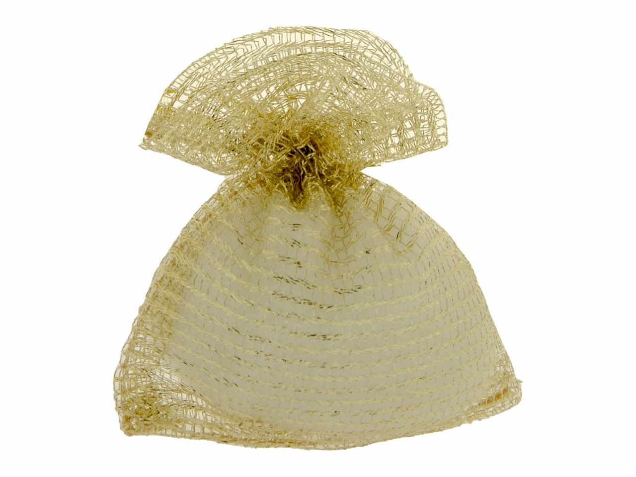 SACCHETTO SCINTILLACOLORE ORO 8X10CM