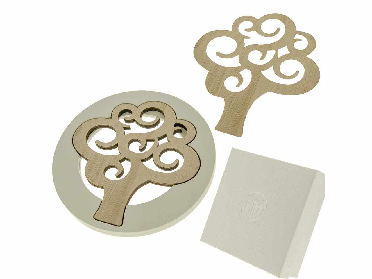 Sotto pentola double albero della vita d.18cm