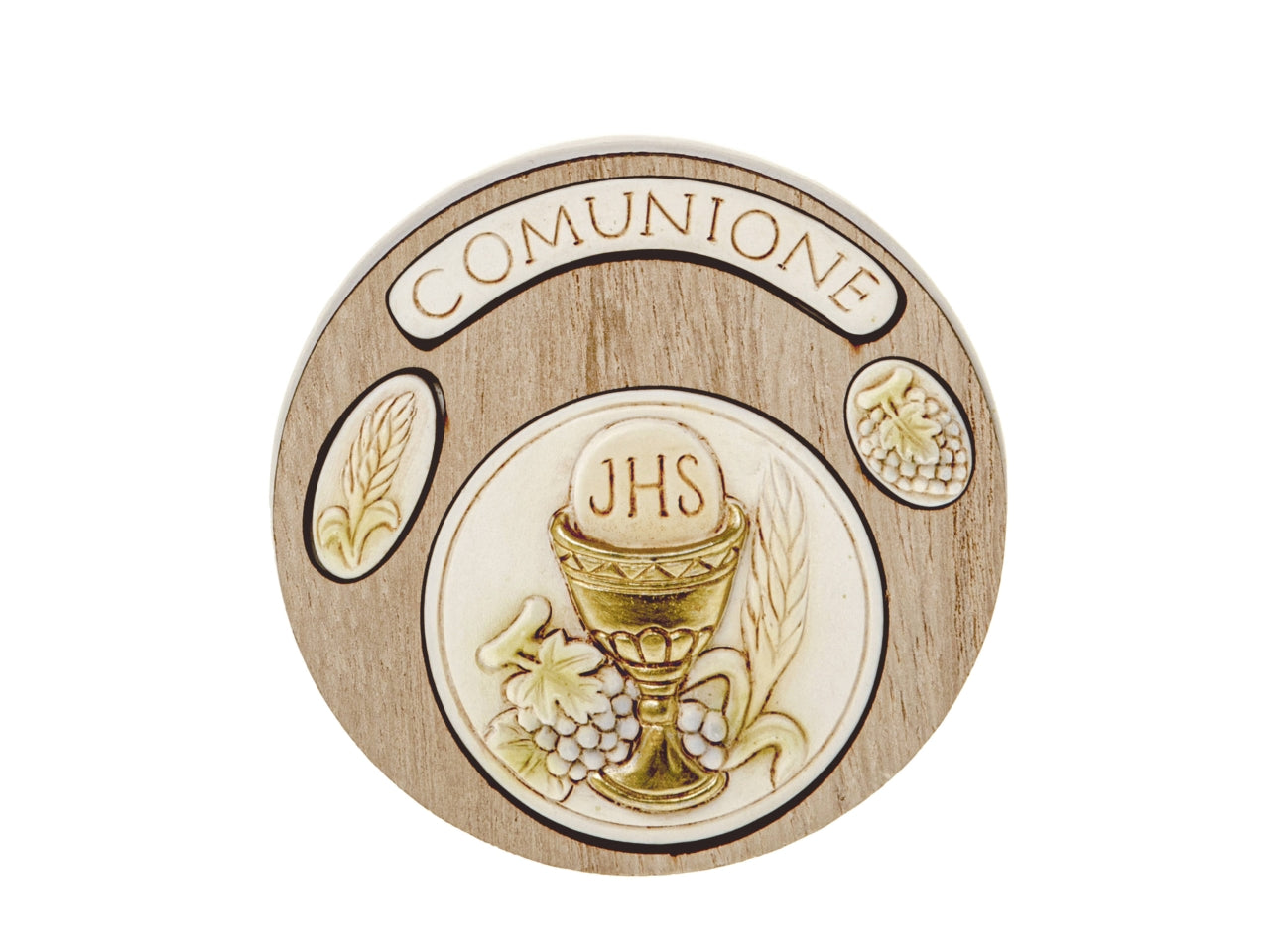 Circle icona per comunione misura d.8cm