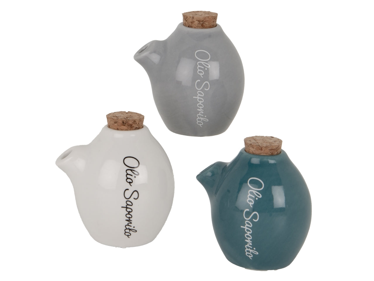 Style mini oliera 6xh.7cm 3 assortimenti