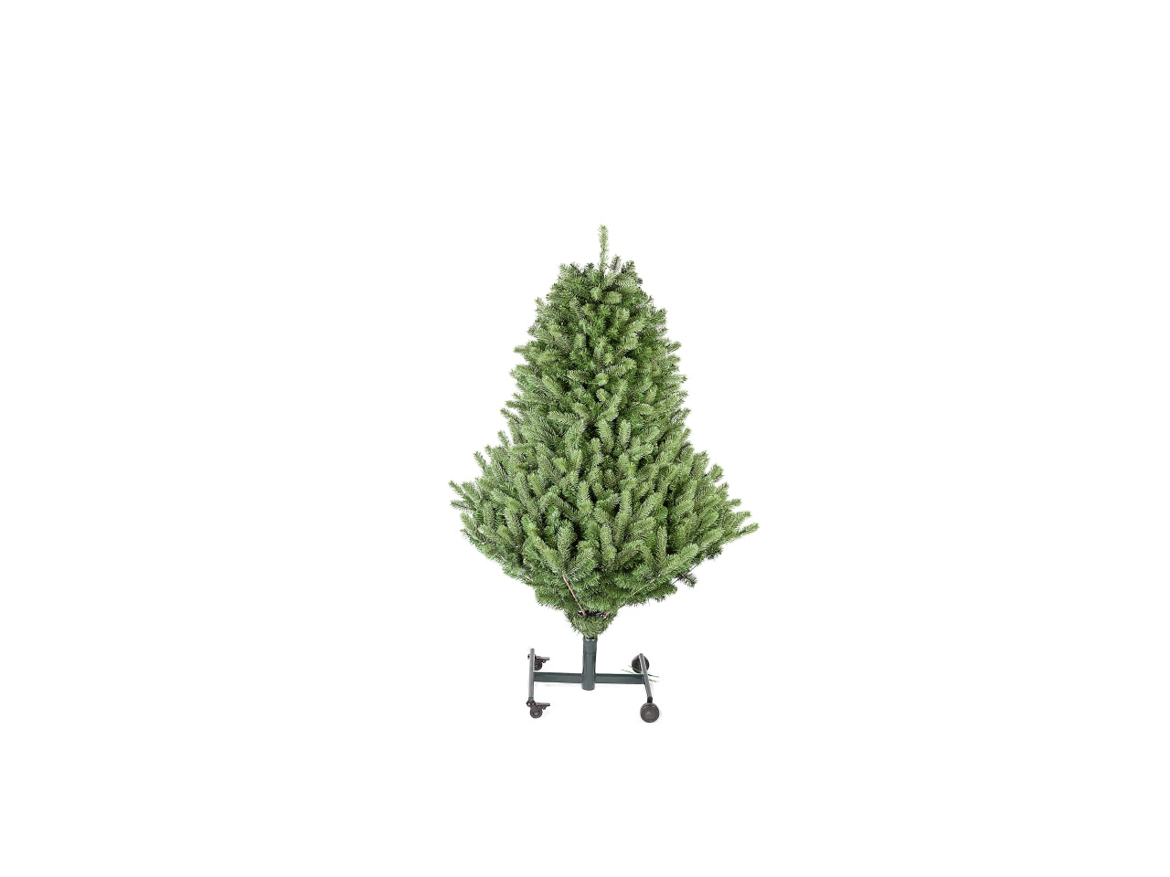 Albero di Natale poly hubart grow 225cm diametro 152cm 2082 punte
