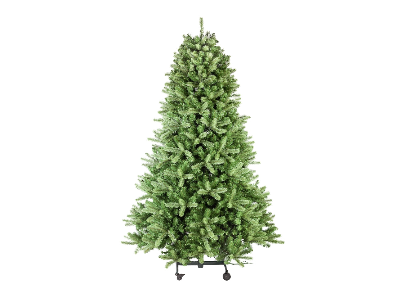Albero di Natale poly hubart grow 225cm diametro 152cm 2082 punte