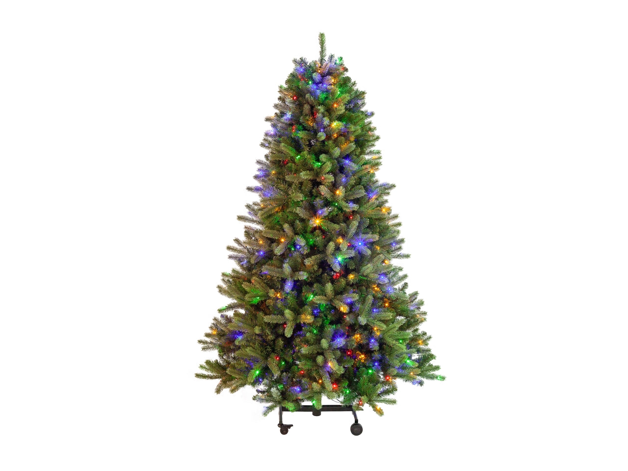 Albero di Natale poly hubart grow 225cm diametro 152cm 2082 punte