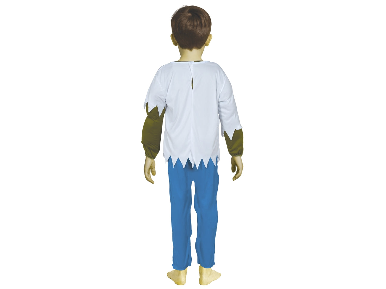 Costume forzuto verde 3-4 anni