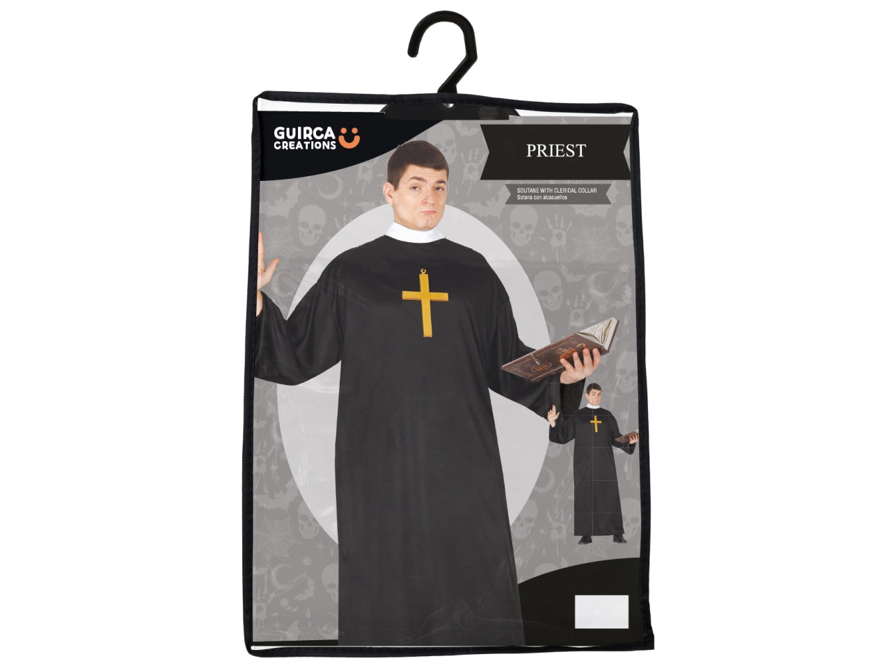 Costume adulto prete taglia L 52-54
