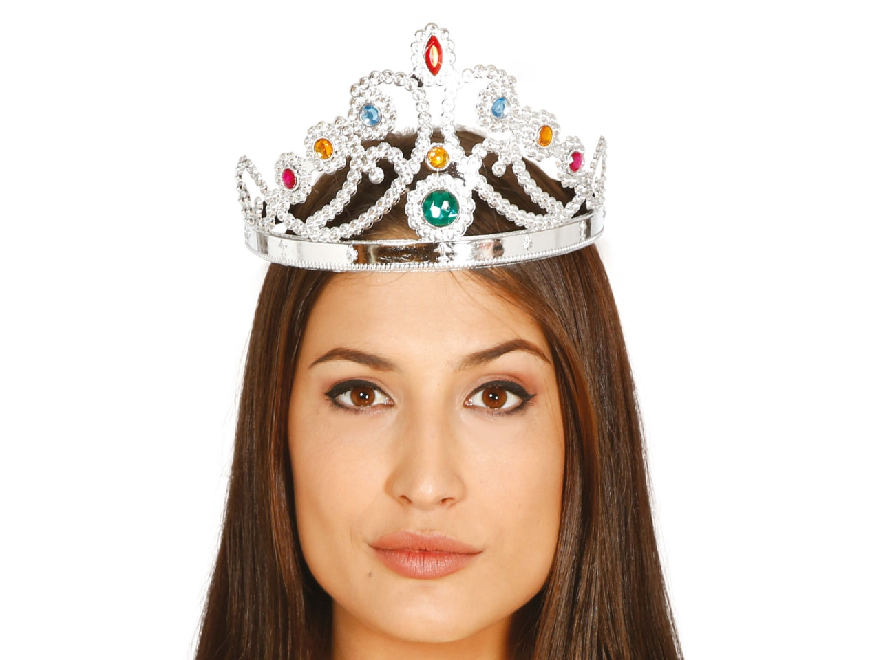 Corona da regina colore argento