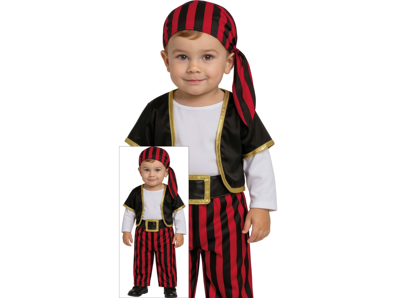 Costume baby pirata 12-18 mesi
