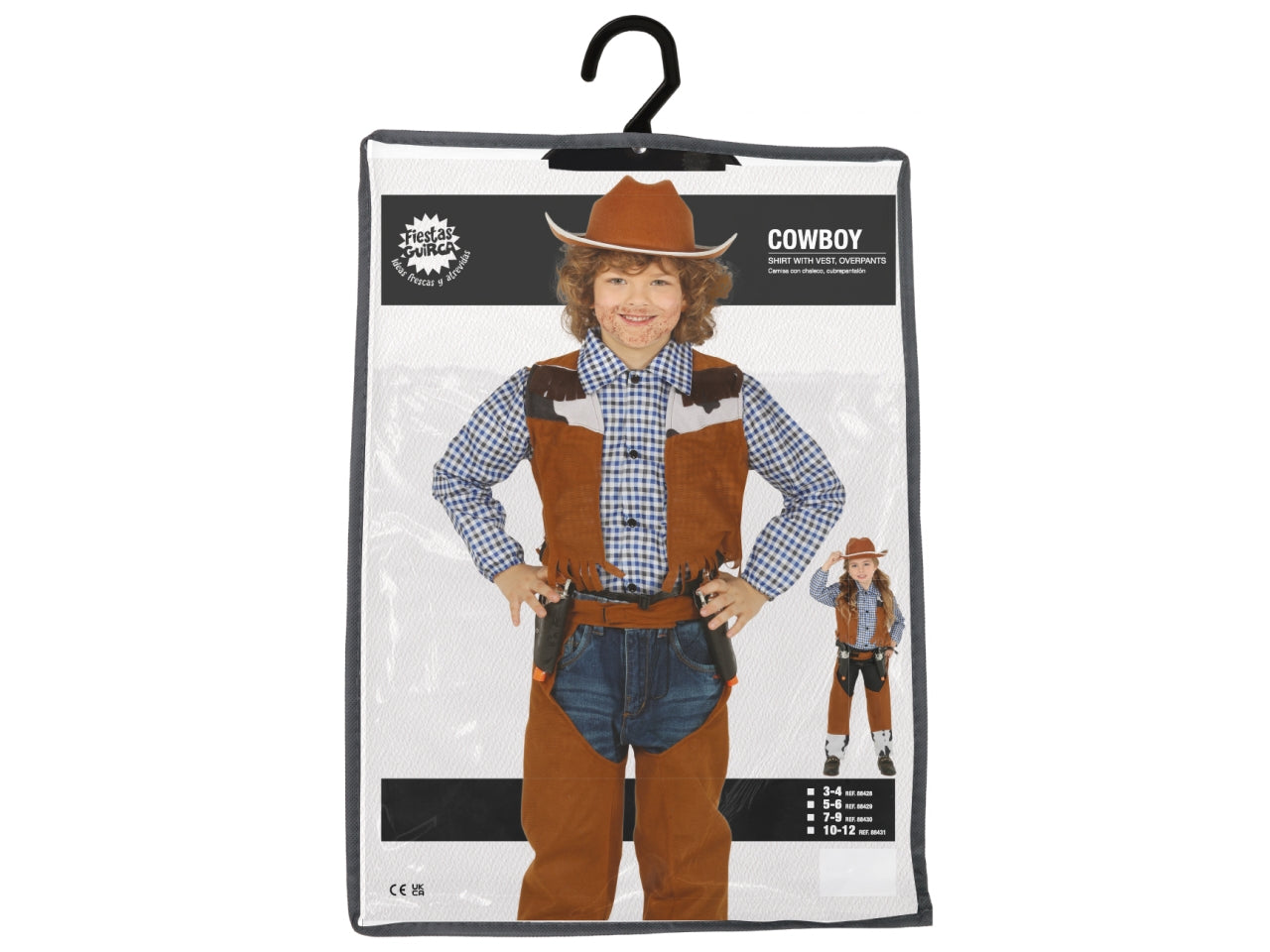 Costume cowboy 3-4 anni
